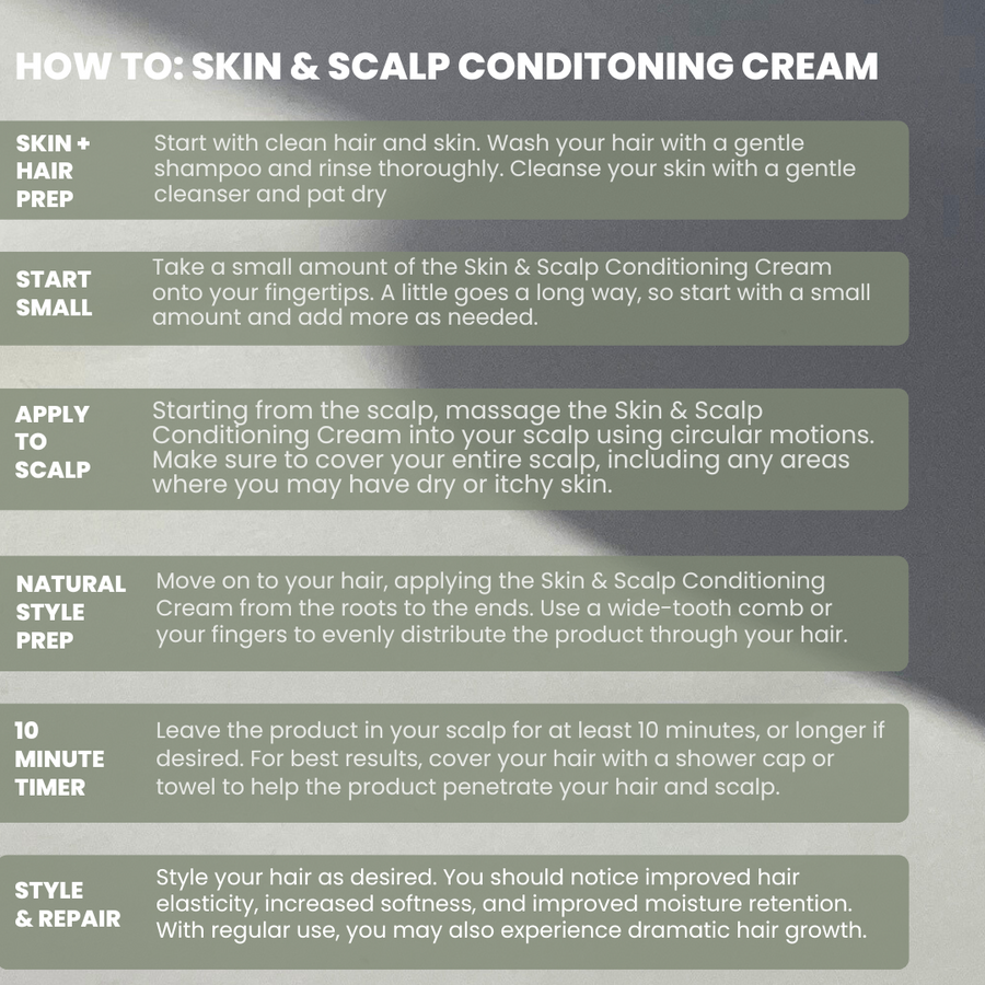 Contents Skin & Scalp Conditioning cream