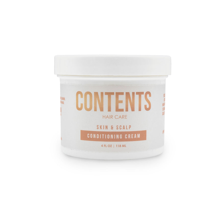 Enriched with restorative antioxidants and natural emollients. Contents Skin & Scalp Conditioning Cream is excellent for improving hair and skin elasticity, healing damaged cuticle which help improved moisture retention, increased softness and dramatic hair growth.